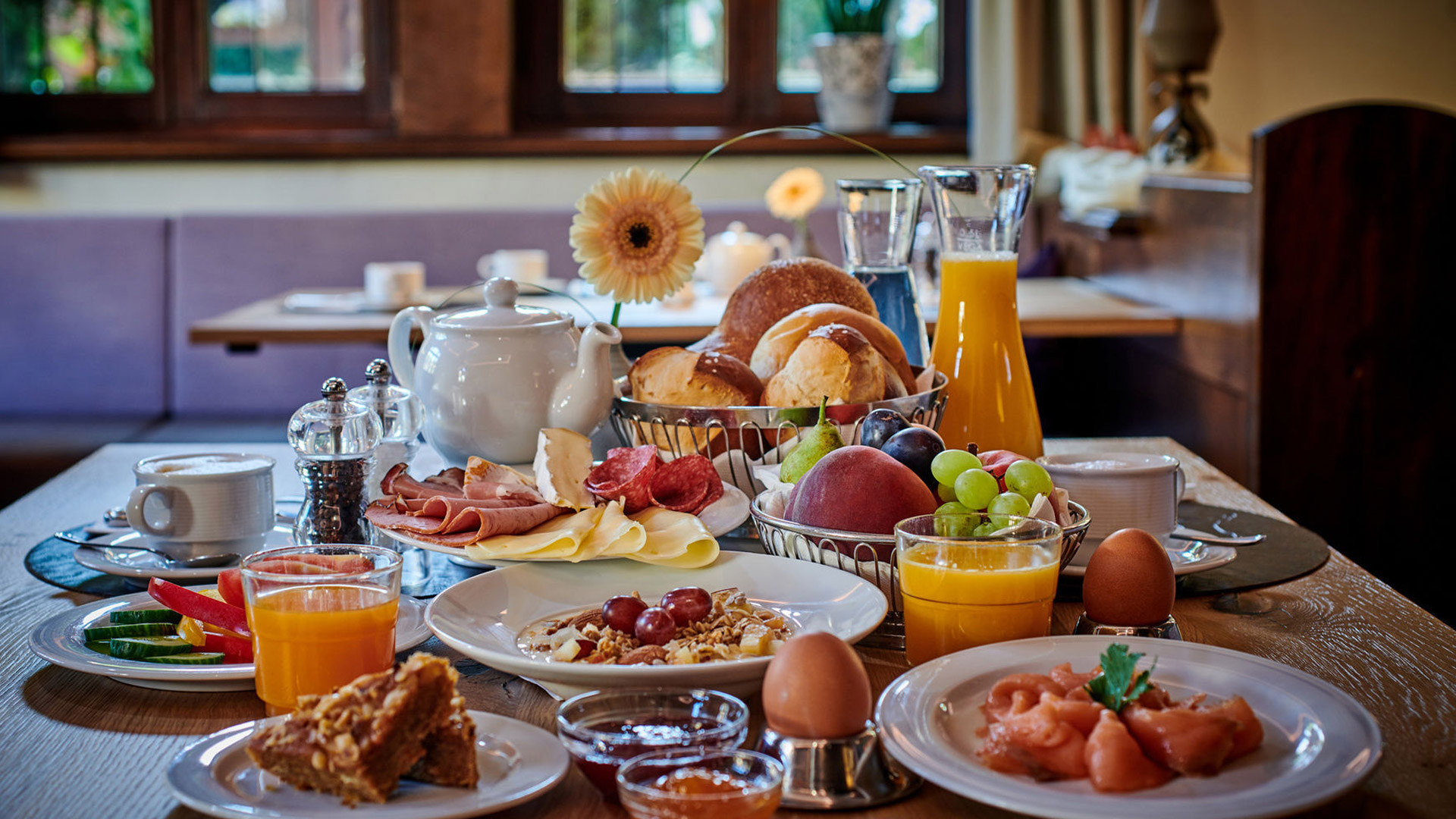 Frühstücksbuffet Hotel Hasen